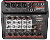 Mesa De Som Soundvoice 6 Canais Mc6Bt Usb Bivolt