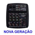 Mesa de som soundvoice com interface usb e bluetooth mc4bt