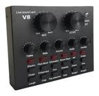 Mesa De Som V8 Áudio Usb Smart Conjunto Interface Externa