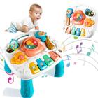 Mesa Didática Infantil Mesinha Interativa Educativa Som Luz Atividades