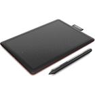 Mesa Digitalizadora Wacom One CTL-472 Pequena Preta e Vermelha