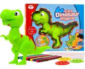 Mesa Dinossauro Projetor Desenho Infantil 2em1 Pilha