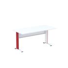 Mesa Diretora Aretto Pandin 1,70 M Branco e Vermelho