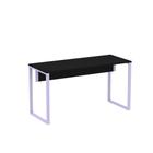 Mesa Diretora Tubular P25 Pandin 1,50,6 M Preto e Lilas