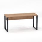 Mesa Diretora Tubular P25 Pandin 1,7 M Noce Naturale e Grafito