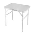 Mesa Dobravel Aluminio 60 X 45cm Vira Maleta Paralisad Forte