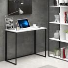 Mesa Dobrável Mobile 0,90 X 0,50 WebOffice - Branco / Preto