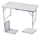 Mesa Dobravel Portatil Vira Maleta Camping Praia 120x60