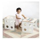 Mesa e Cadeira Infantil Cubo Montessoriano Casatema