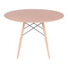 Mesa Eames Eiffel Redonda 100cm - Freijó