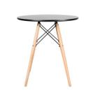 Mesa Eiffel Eames 70cm Redonda Desing Elegante Moderno
