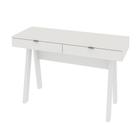 Mesa Escrivaninha para Escritório Home Office ME4128 MDP Branco G69 - Gran Belo