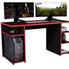 Mesa Gamer Black/Vermelho XP1000 - Giga Moveis