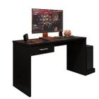 Mesa Gamer com 1 Gaveta e Suporte para CPU DRX-9000