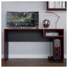 Mesa Gamer Escrivaninha Para Computador Pixel Preto Caemmun