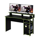 Mesa Gamer Multimóveis CR25050 Preta/Verde