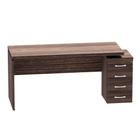 Mesa Gerência Com Pé Gaveteiro 04 Gavetas PE40 Pandin 1,64 x 0,60 M Walnut