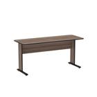 Mesa Gerência Maxxi Pandin 150 Cm Walnut e Preto