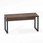 Mesa Gerência Tubolar PE 40 Pandin 1,50 x 0,70 M Walnut e Grafito