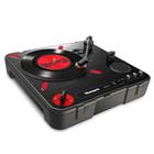 Mesa giratória para DJ Numark PT01 Scratch portátil com alto-falante e USB