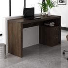 Mesa Home Office com 2 Gavetas 135x46,5cm Rústico