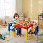 Mesa Infantil Com 2 Cadeiras Educativa Para Criancas Tritec