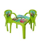 Mesa Infantil Com 2 Cadeiras Para Brincar
