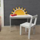 Mesa Infantil com Cadeira e Painel Sol