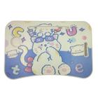 Mesa Infantil Pés Dobráveis Portátil Porta Tablet - Gatinho