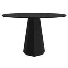 Mesa Isis 120x120cm - Preto