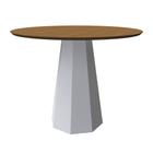 Mesa Jantar Isis Off White 100x100cm para 4 Cadeiras N Ceval - New Ceval