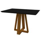 Mesa Jantar Léctus Ypê 120x80cm Pés Madeira - New Ceval