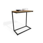 Mesa Lateral p/ Sala Industrial LI025 de Apoio Notebook Freijo/Preto - Kappesberg