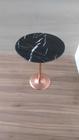 Mesa Lateral Saarinen 41ø Base Rose Gold/ Nero Marquina