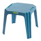 Mesa Mesinha Infantil 48x48x46cm Crianças Mesa Multiuso Super Prática Reforçada Com Suporte Para Lápis