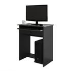 Mesa Mesinha Multiuso Com Gaveta Escritório PC Computador Home Office Notebook Pratica Preto - EJ