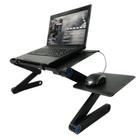 Mesa Multifuncional Em Alumínio P/ Notebook Suporte Cama