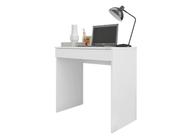 Mesa Para Computador Escrivaninha 1 Gaveta Alexia Branco - AJL Móveis