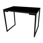 Mesa Para Computador Escrivaninha Porto 90cm Preto - Fit Mobel