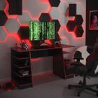 *Mesa para Computador Gamer Star - Preto/Vermelho - Humagui Moveis - lojas LM