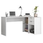 Mesa para Computador Notável Home Office com Gaveta e Nicho - Branco