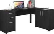 Mesa para Computador Office Legna Preto - MoveisAqui