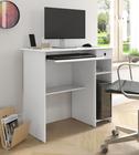 Mesa para computador Viena cor Branco - MJM Casa dos Móveis