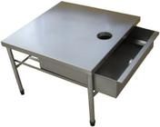 Mesa Para Descascador De Batatas Inox Fritomaq 70x70