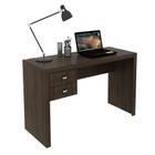 Mesa Para Escritório 02 Gavetas Me4123 Rústico - TECNO MOBILI