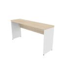 Mesa para Escritório 140cmx42cm 40mm com Caixa de Tomada Bramov Móveis