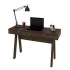 Mesa Para Escritório 2 Gavetas ME4128 Rústico - Tecno Mobili