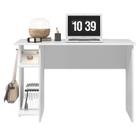 Mesa para Escritório 3875 Branco Brilho - Qmovi