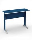 Mesa para Escritorio Auxiliar Maxxi Pandin Azul e Cinza 90 Cm