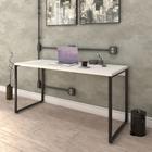 Mesa para Escritório Diretor Estilo Industrial 1,50m Kuadra